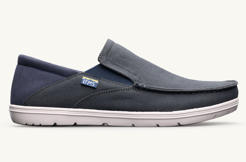 Lems Slip On Schuhe Drifter Damen Grau Navy | CYH3549XD