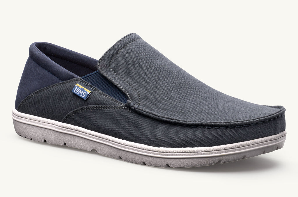 Lems Slip On Schuhe Drifter Damen Grau Navy | CYH3549XD