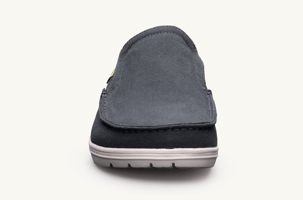 Lems Slip On Schuhe Drifter Damen Grau Navy | CYH3549XD