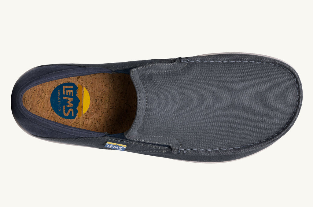 Lems Slip On Schuhe Drifter Herren Grau Navy | GEU2834CA