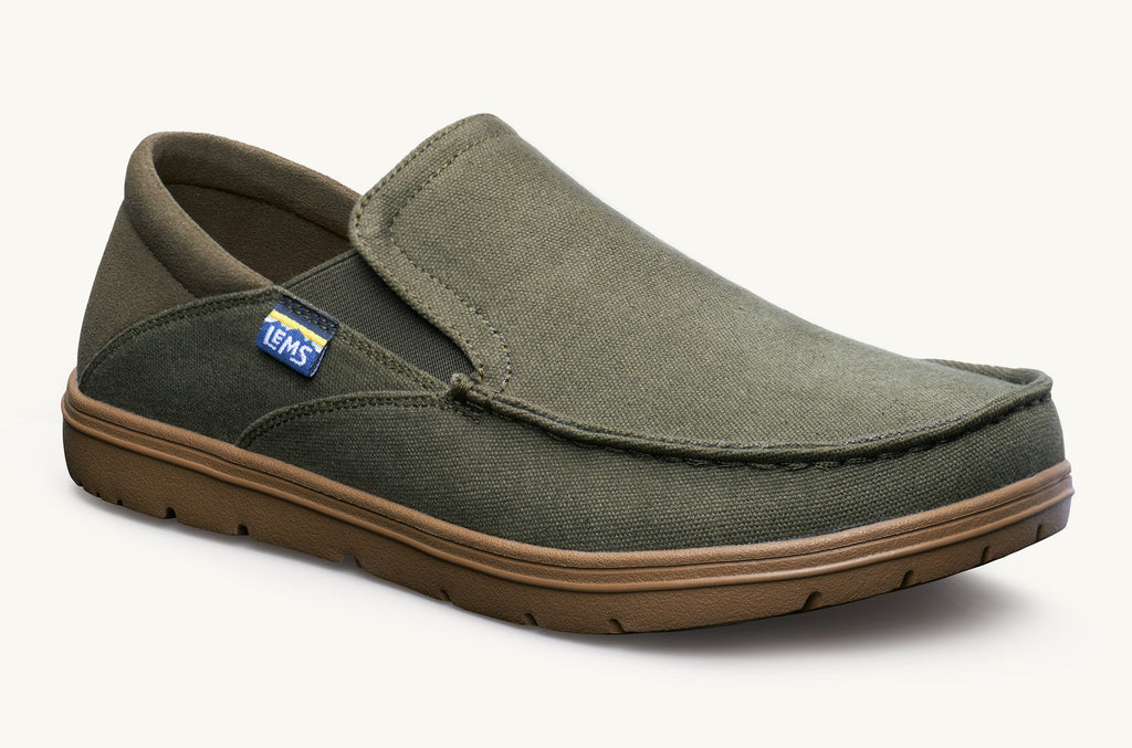 Lems Slip On Schuhe Drifter Herren Olivgrün | OYE3563FZ