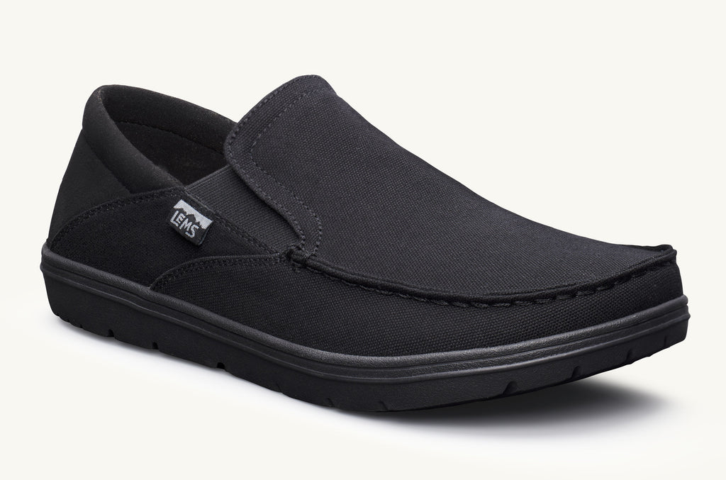 Lems Slip On Schuhe Drifter Herren Schwarz | TEW1852TC