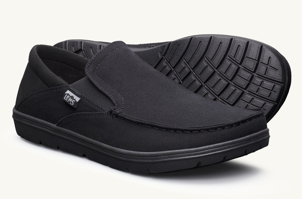 Lems Slip On Schuhe Drifter Herren Schwarz | TEW1852TC