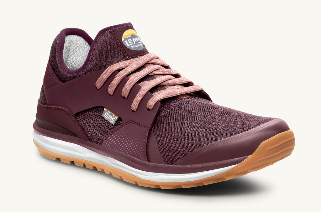 Lems Sneakers Mesa Damen Tiefesrot | TEI3995ZQ