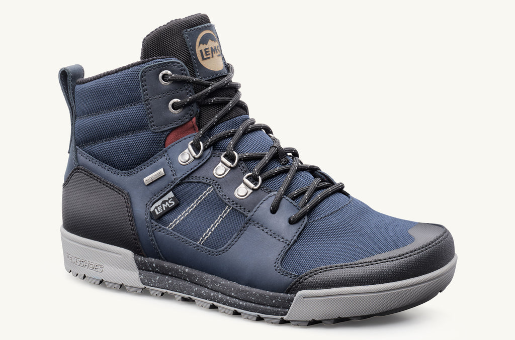 Lems Wasserdichte Stiefel Outlander Herren Blau Grau | ENG460RE