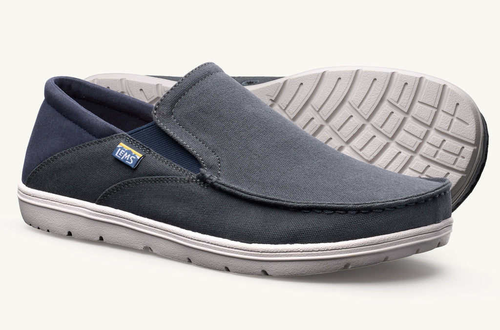 Lems Slip On Schuhe Drifter Herren Grau Navy | GEU2834CA